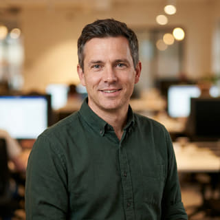 Daniel Carter, directeur de la technologie chez Source Ganançoire, photographié pour une image de profil